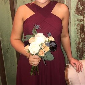 Cabernet Bridesmaid Dress